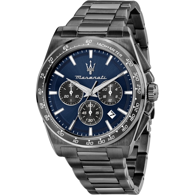 Maserati Velocita Chronograph Anthracite / Bleu - R8873652015