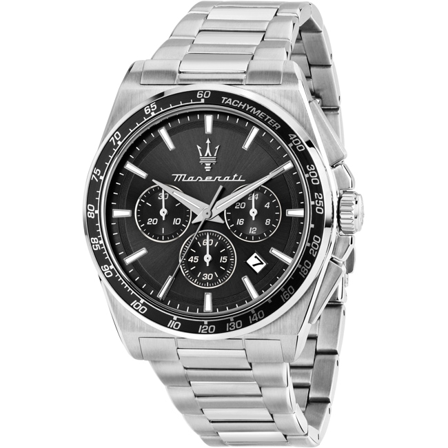 Maserati Velocita Chronograph Argenté / Noir - R8873652012