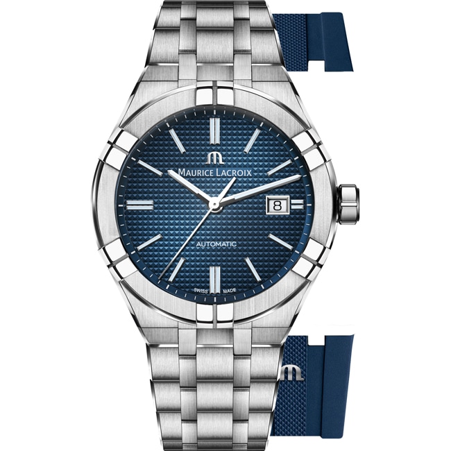 Maurice Lacroix Aikon Automatic 42mm Set Maurice Lacroix Aikon Automatic 42mm Set - AI6008-SS00F-430-C