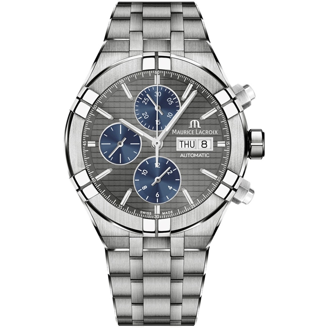 Maurice Lacroix Aikon Automatik Chronograph Titan - AI6038-TT032-330-1