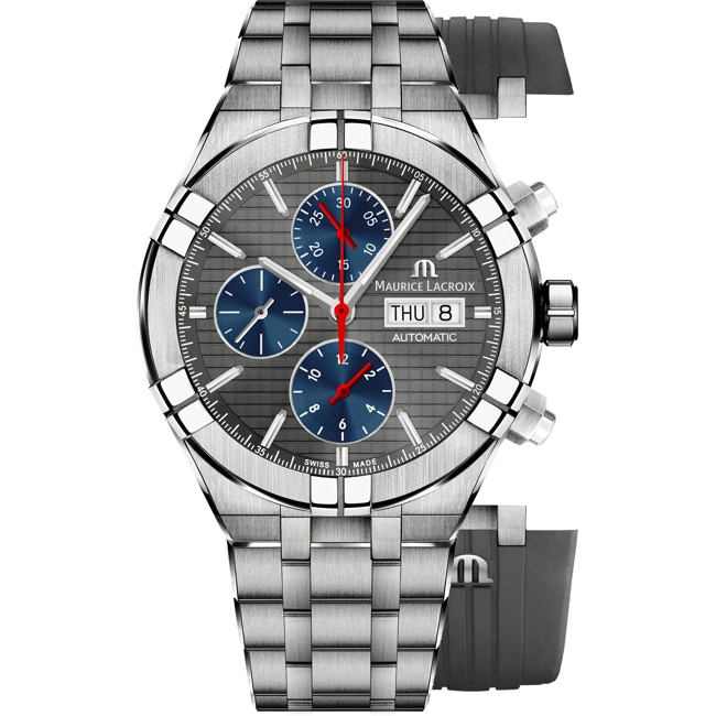 Maurice Lacroix Aikon Automatik Chronograph Titan - AI6038-TT03F-331-A