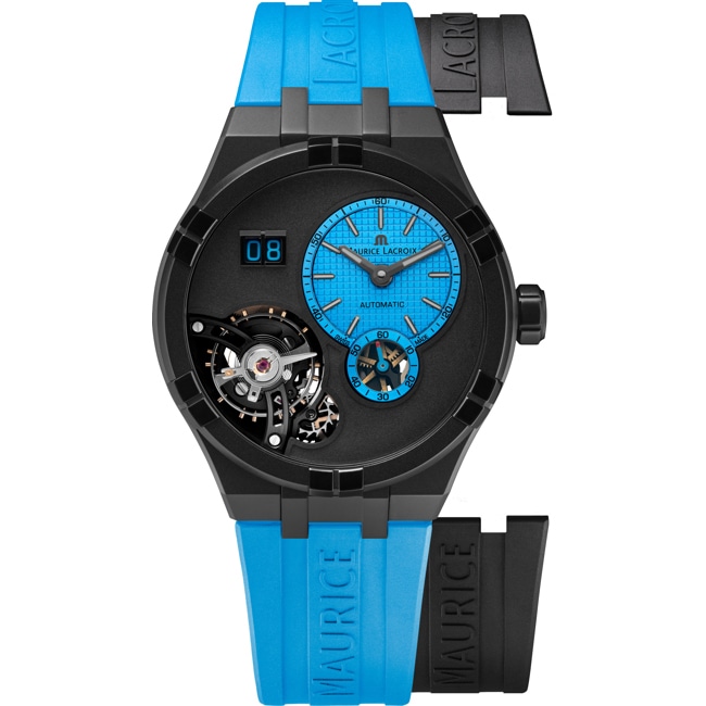 Maurice Lacroix Aikon Master Grand Date Technicolour Blue Limited Edition - AI6118-DLB0J-430-H