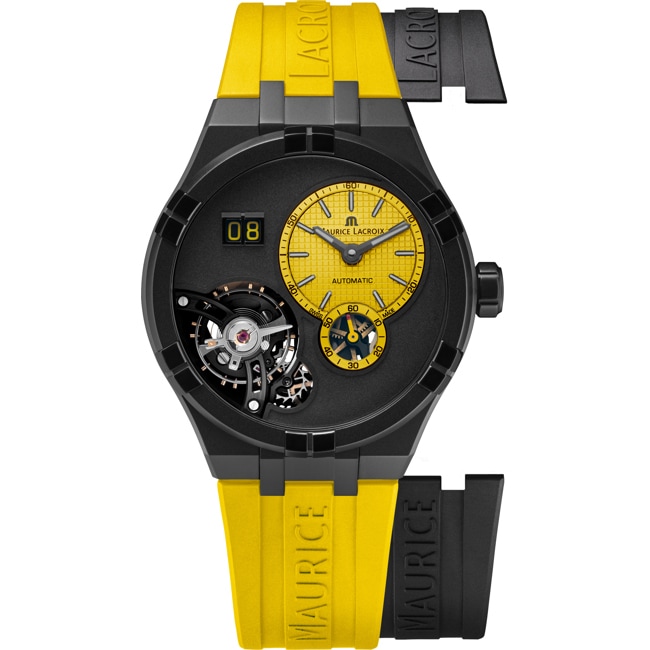 Maurice Lacroix Aikon Master Grand Date Technicolour Yellow Limited Edition - AI6118-DLB0J-730-I