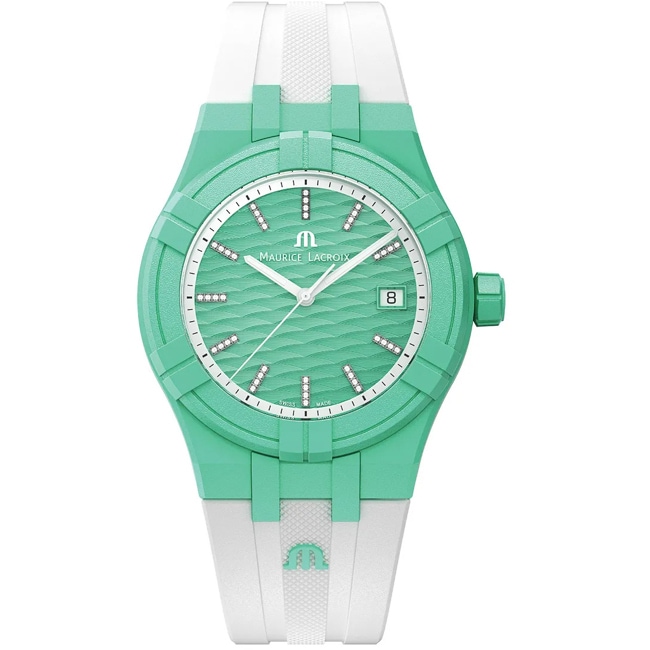 Maurice Lacroix Aikon #tide Türkis / Weiss Maurice Lacroix Aikon #tide Türkis / Weiss - AI2008-CCCC1-3A0-0