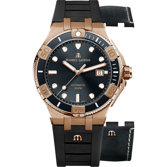 Maurice Lacroix Aikon Venturer Bronze Limited Edition Set - AI6058-BRZ0B-330-2