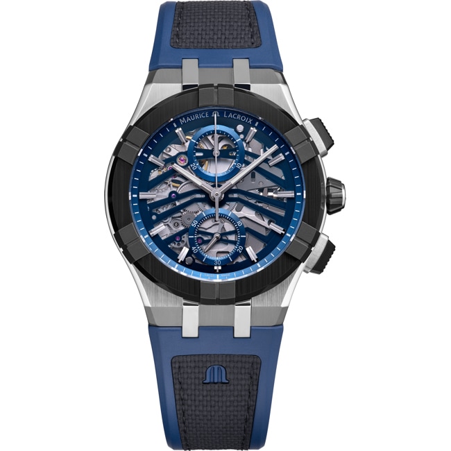 Maurice Lacroix Aikonic Automatic Chronograph Skeleton 43mm - AC8018-SSL20-030-4