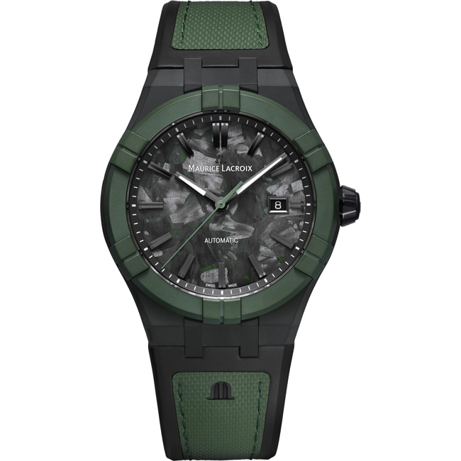 Maurice Lacroix Aikonic Frozen Carbon Deep Forest - AC6008-TTL50-630-2