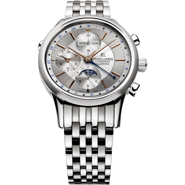 Maurice Lacroix Les Classiques Chronographe Phases de Lune - LC6078-SS002-131