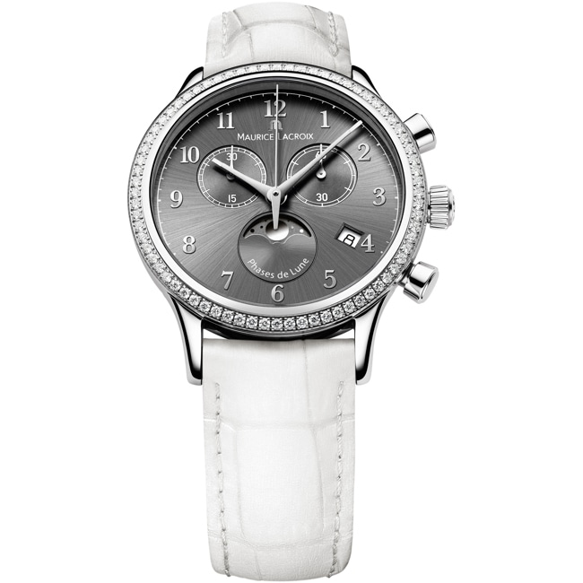 Maurice Lacroix Les Classiques Chronographe Phases de Lune Ladies - LC1087-SD501-820