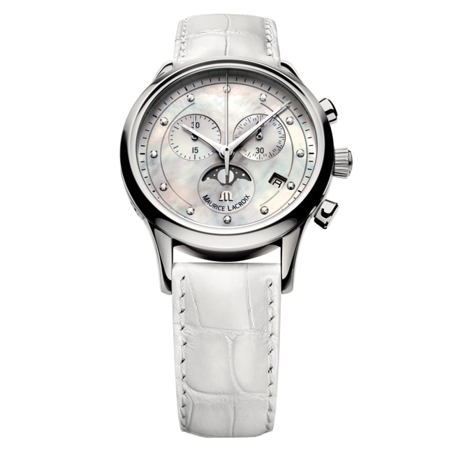 Maurice Lacroix Les Classiques Chronographe Phases de Lune Ladies - LC1087-SS001-160