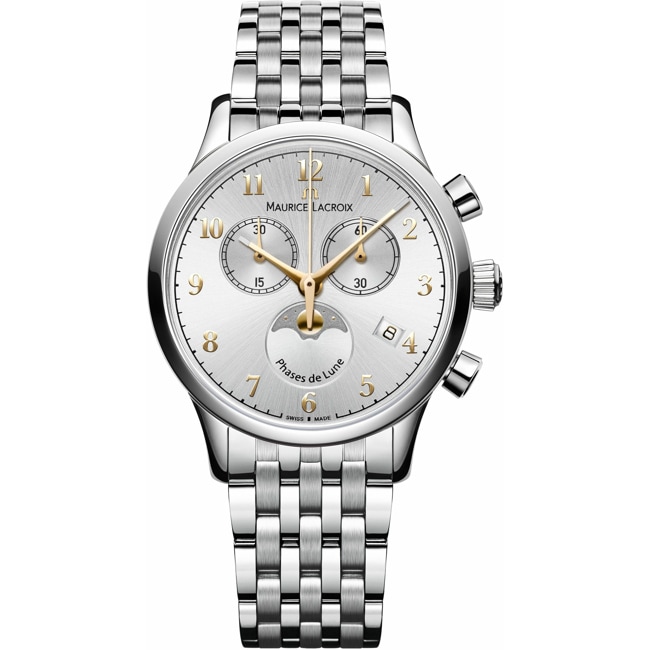 Maurice Lacroix Les Classiques Chronograph Moon Phase Ladies - LC1087-SS002-121