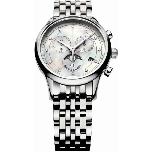 Maurice Lacroix Les Classiques Chronographe Phases de Lune Ladies - LC1087-SS002-160
