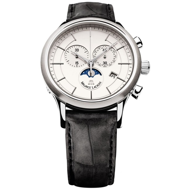 Maurice Lacroix Les Classiques Chronographe Phases de Lune - LC1148-SS001-130
