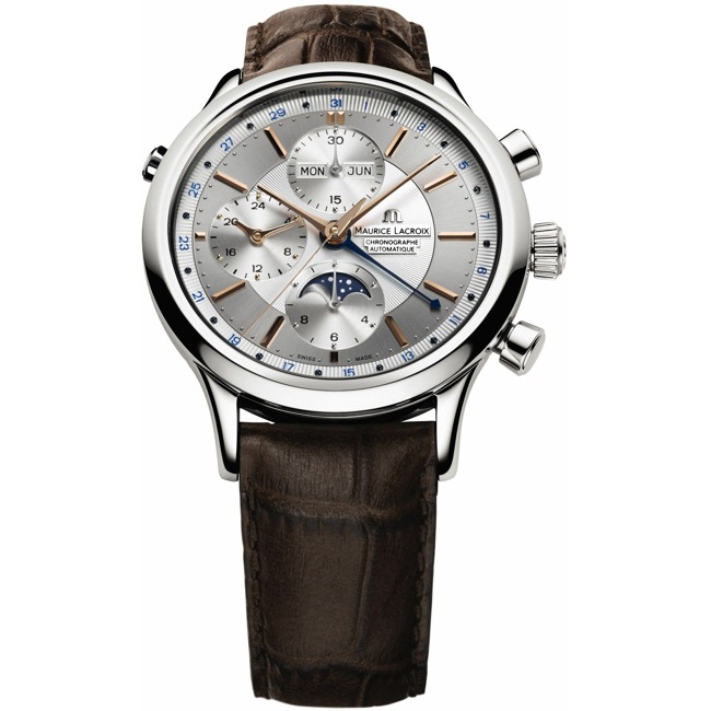 Maurice Lacroix Les Classiques Chronographe Phases de Lune - LC6078-SS001-131-2