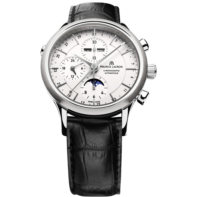 Maurice Lacroix Les Classiques Chronograph Moon Phase - LC6078-SS001-13E