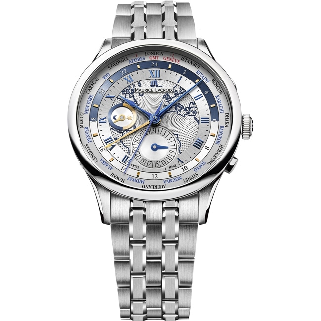 Maurice Lacroix Masterpiece Worldtimer - MP6008-SS002-111
