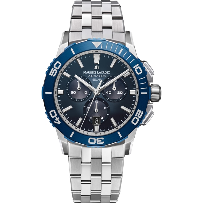 Maurice Lacroix Pontos S Solar Chronograph 42mm - PT1038-SSL42-430-1