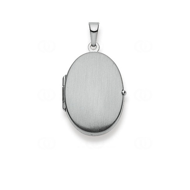 Médaillon pour photo or gris 750/18 ct Médaillon pour photo or gris 750/18 ct - 1289.02309/0002