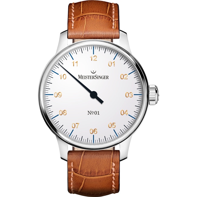 MeisterSinger N°01 White Ø 43mm - AM3301G