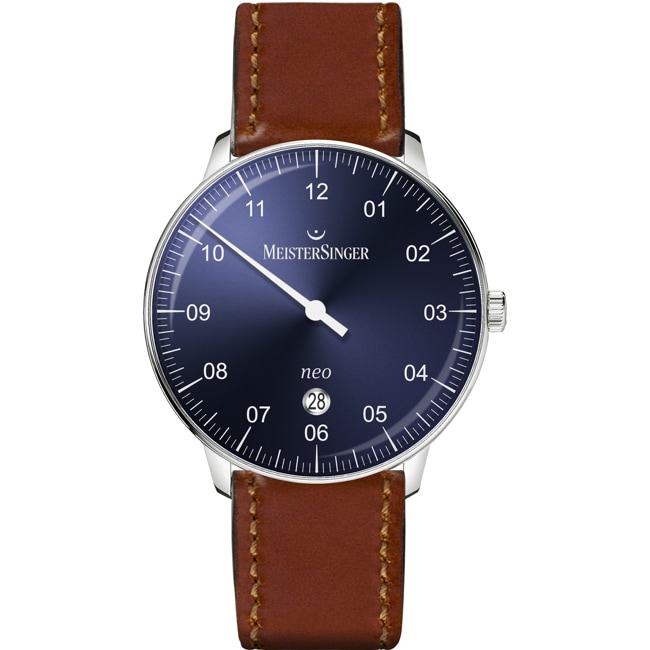 MeisterSinger Neo Plus Sonnenschliff Blau - NE408