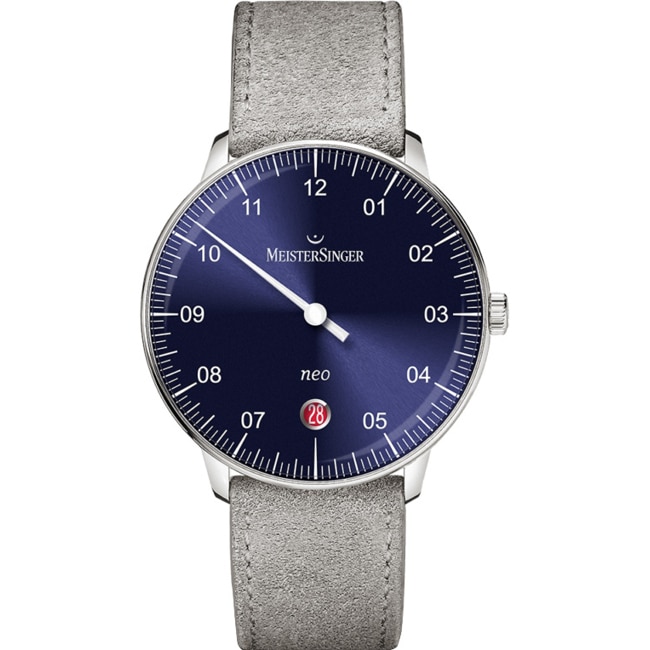 MeisterSinger Neo Date Bleu soleillé - NE908N