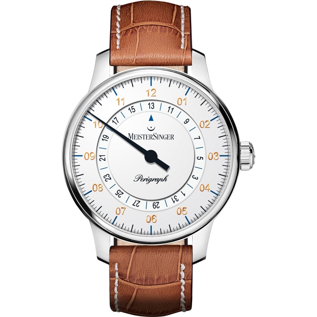MeisterSinger Perigraph 38mm Weiss - BM1101G
