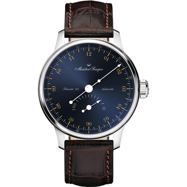 MeisterSinger Primatic 365 Sonnenschliff Stahlblau - PR365917G