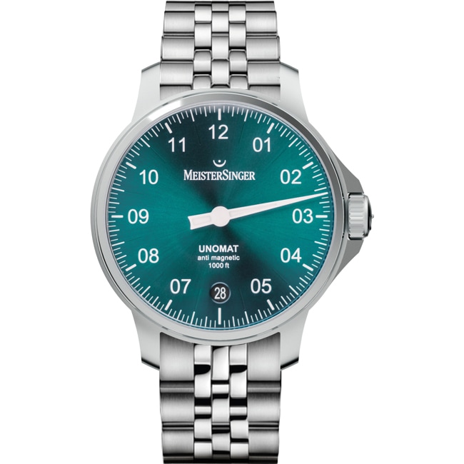 MeisterSinger Unomat Sonnenschliff Mittelgrün - UN919