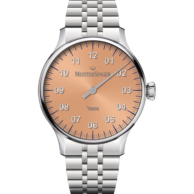 MeisterSinger Yaara Lachs mit Silber - YA916S