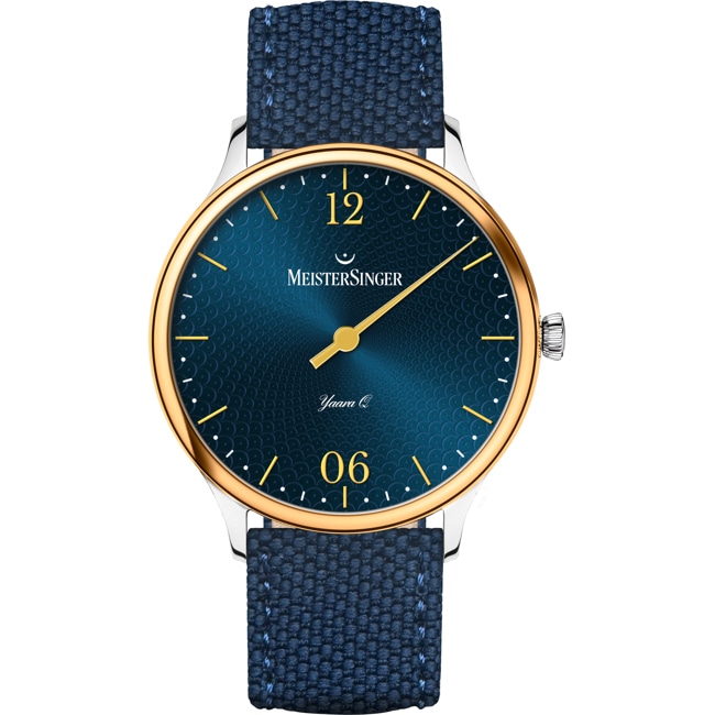 MeisterSinger Yaara Q Sunburst Blue / Gold - YAQ917G