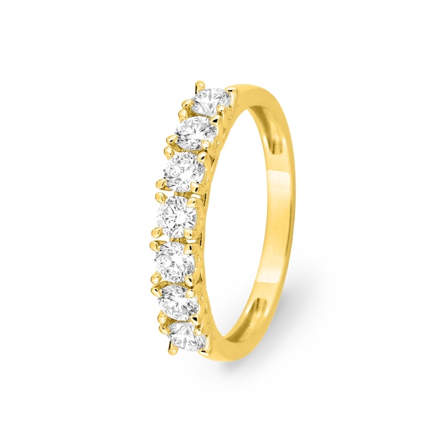 Eternity Ring 375/9 K Yellow Gold with Lab Grown Diamonds 0.70 ct - 9KLGD008Y