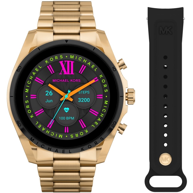 MKT5138 Michael Kors Access Bradshaw Gen 6 Smartwatch HR Gold Set