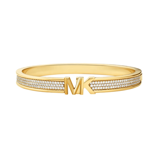 Michael Kors Bracelet-Jonc Metallic Muse Laiton Plaqué or - MKJ7963710
