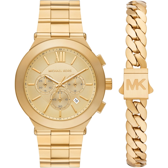 Michael Kors Billie Chronographe Doré Set - MK9270SET