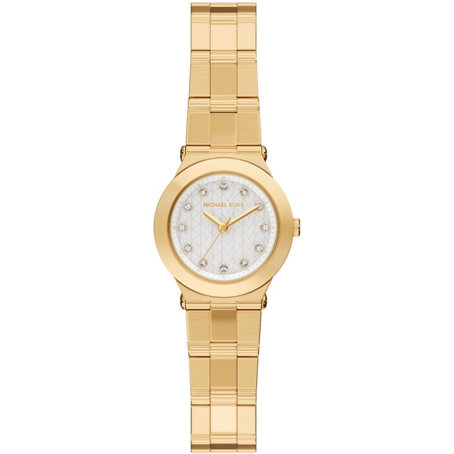 Michael Kors Billie Doré / Blanc 26mm - MK7567