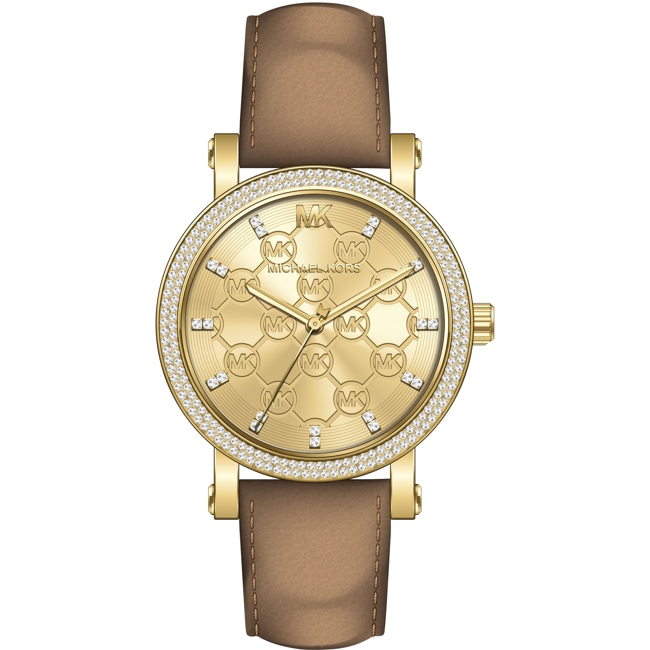 Michael Kors Corey Doré / Marron - MK2986