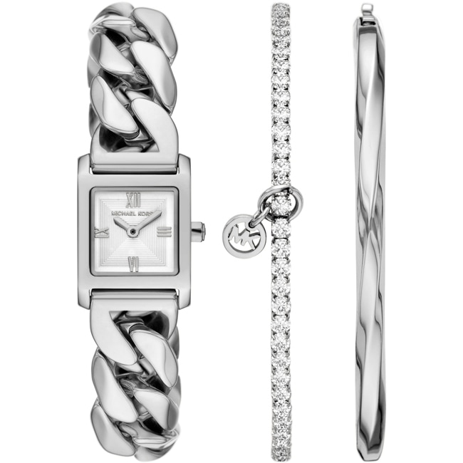 Michael Kors Georgie Silvery Set  - MK7657SET