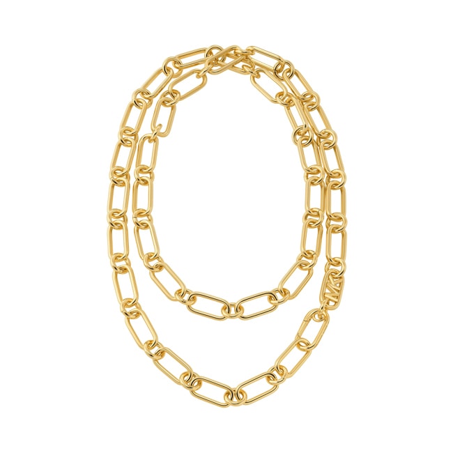 Michael Kors Link chain MK Statement Link Brass gold-plated - MKJ827200710