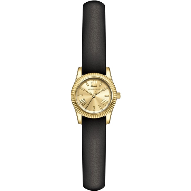 Michael Kors Lexington Doré / Noir 22mm - MK4901