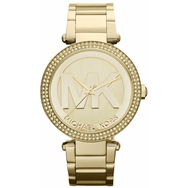 Michael Kors Parker Gold MK Logo - MK5784