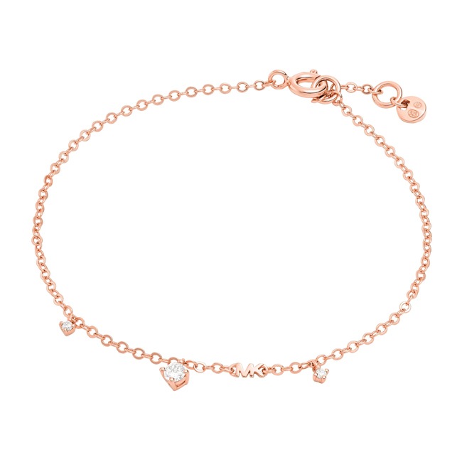 Michael Kors Bracelet Brilliance 925 Silver rose gold-plated - MKC1501AN791