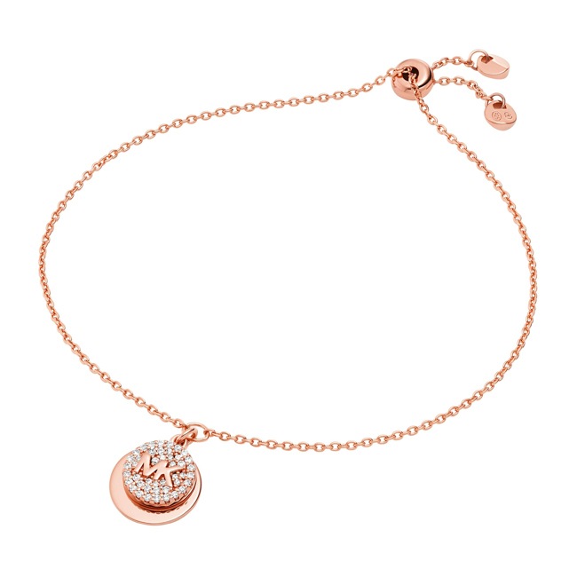 Michael Kors Bracelet Logo Argent 925 Plaqué or rosé - MKC1514AN791