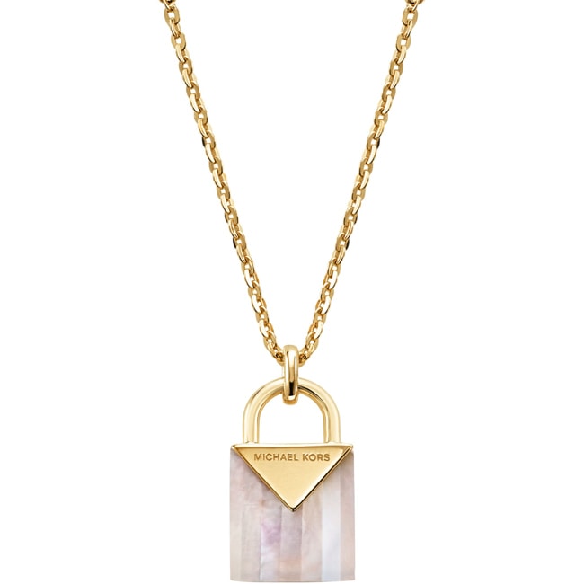 Michael Kors Necklace Color 925 Silver gold-plated - MKC1039AH710