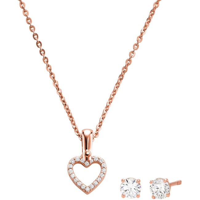 Michael Kors Jewellery set 925 Silver rose gold-plated - MKC1130AN791