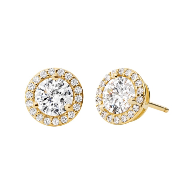 Michael Kors Stud earrings 925 Silver gold-plated - MKC1035AN710