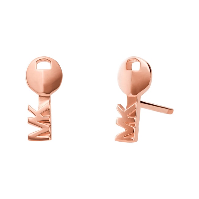 Michael Kors Stud earrings 925 Silver rose gold-plated - MKC1038AA791