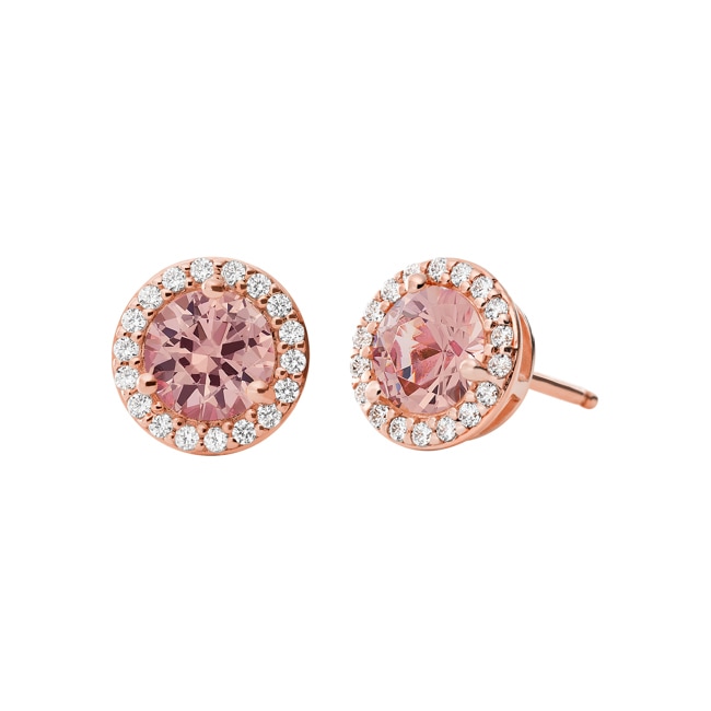 Michael Kors Clous d'oreilles Argent 925 Plaqué or rosé - MKC1035A2791