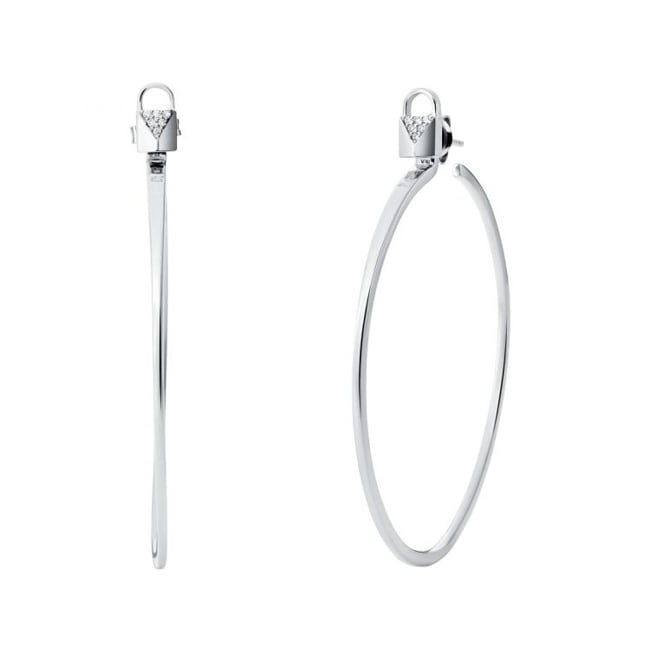 Michael Kors Stud earrings Frozen Link 925 Silver - MKC1139AN040