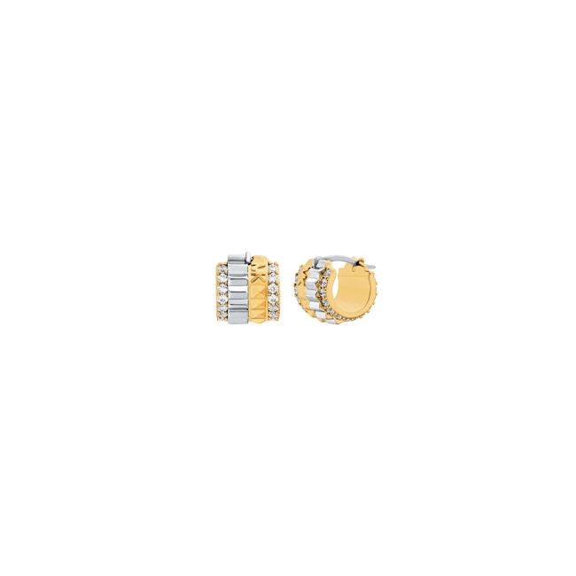 Michael Kors Premium Creoles MK Lexington Brass Gold - MKJ8647931