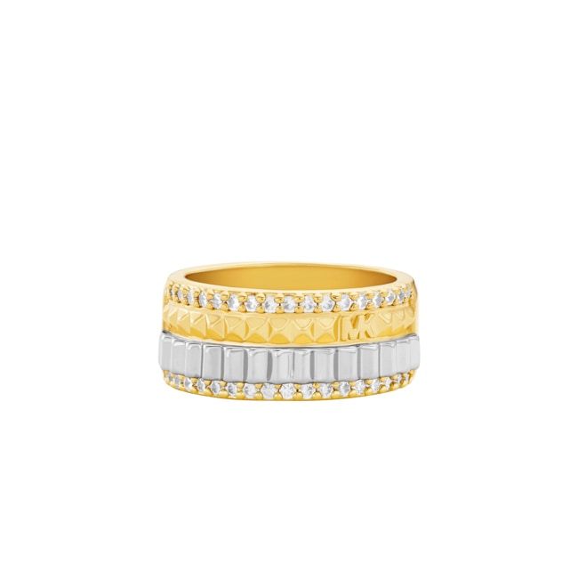 Michael Kors Premium Ring Lexington Brass gold-plated - MKJ8648931